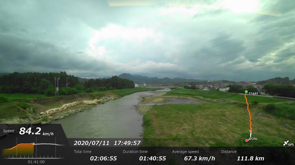 [FHD|ac]JR東日本・常磐線：仙台→いわき駅間、E657系/特急『ひたち号』乗車走行シーン。【車窓・側面展望】