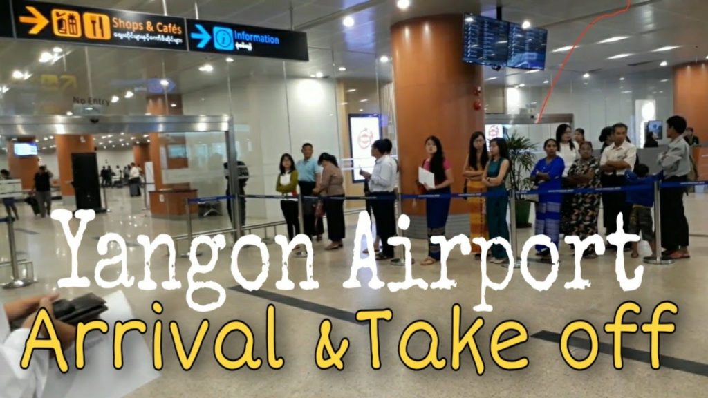 Yangon International Airport Myanmar 🇲🇲 | Arrival and Departure