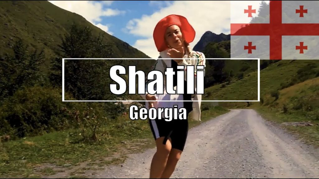 Most dangerous road to historic village - Shatili, Georgia