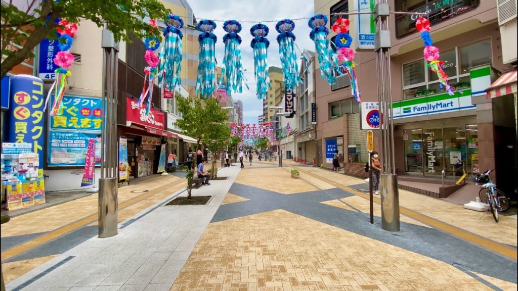 【4K】Walk on Hachioji(八王子) at Tokyo【2020】