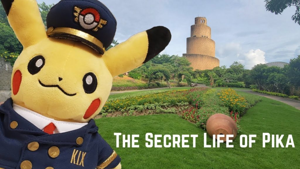 Traveling Pika Visits Tropical Dream Center