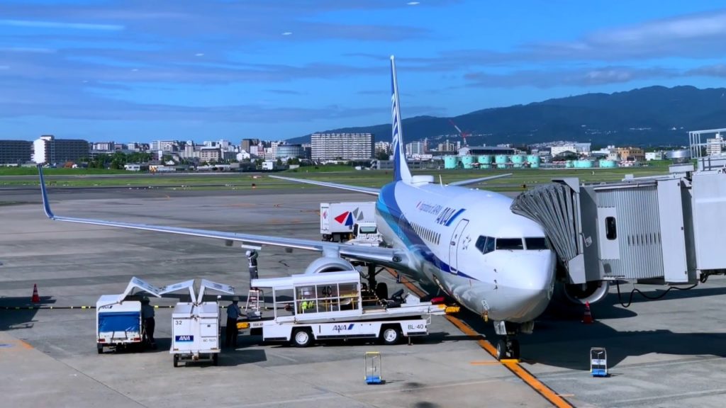 NH516 KIJ-ITM Premium Class, All Nippon Airways, Niigata-Osaka 08,09,2019