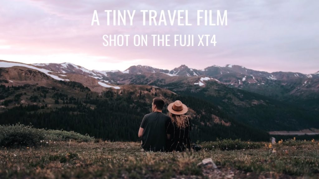 Exploring Loveland Pass, Colorado at Sunset | a tiny travel film shot on the Fuji XT4