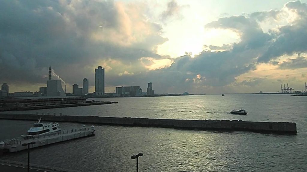 Osaka Aquarium harbor view