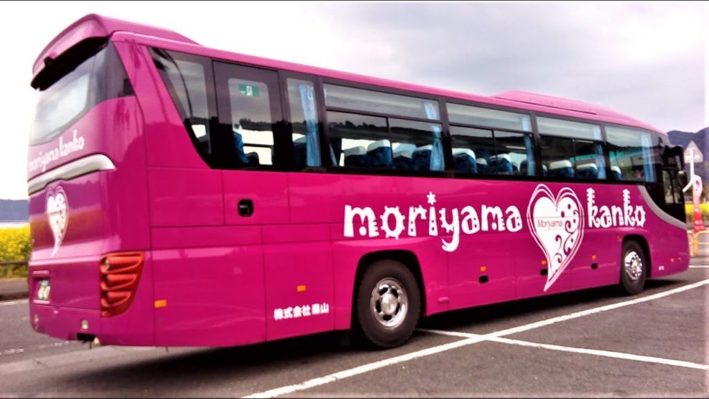 森山観光バス福岡・鹿児島 四季の指宿を走る Moriyama sightseeing busran in the four seasons Ibusuki 森山観光バス福岡・鹿児島 四季の指宿を走る Moriyama sightseeing busran in the four seasons Ibusuki