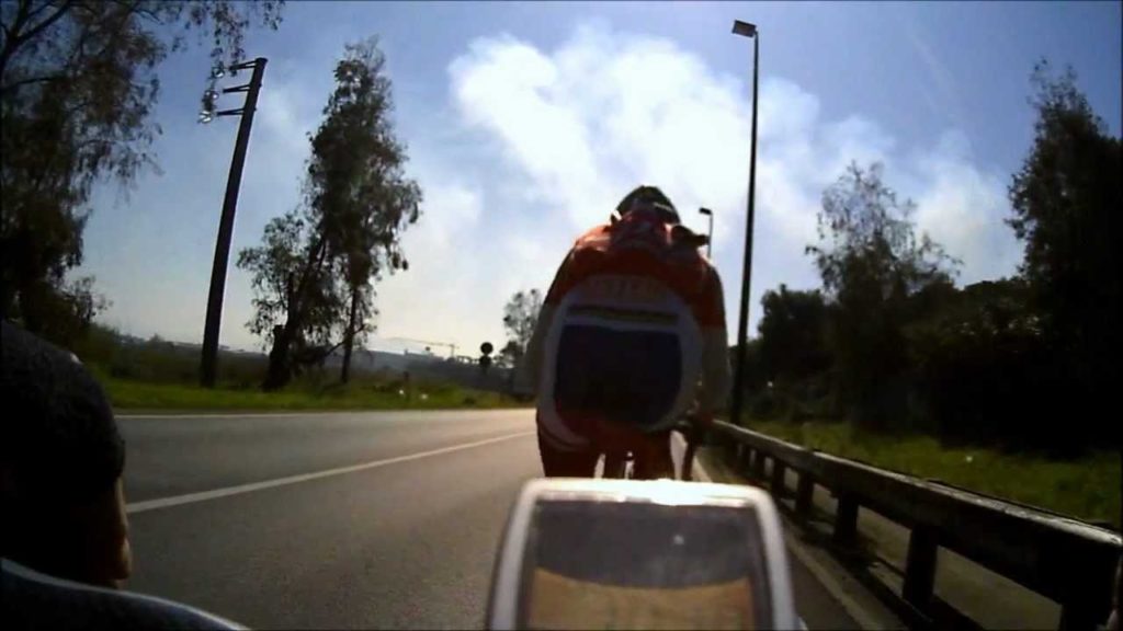 Mantenere la scia in bicicletta Mantenere la scia in bicicletta