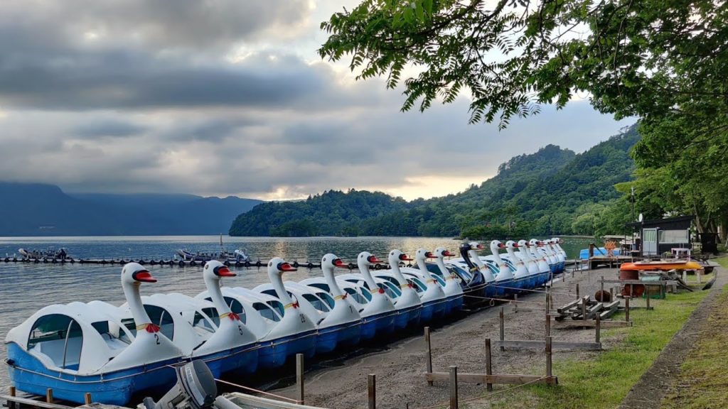 4K Japan Walk - Exploring Lake Towada in Northern Japan - 十和田湖 - Slow TV