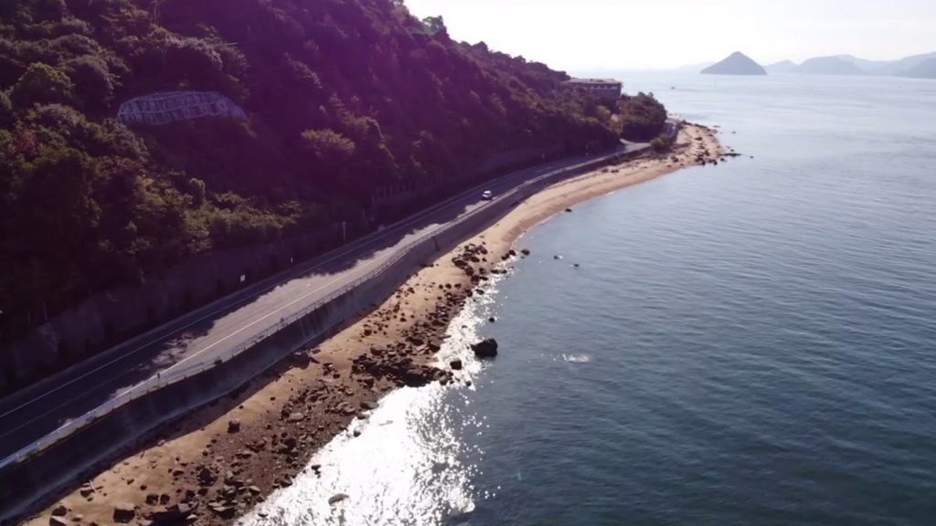 DJI Mavic air - test flight in Okayama, Japan