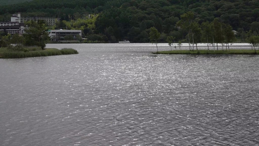 ［4k］Shirakaba-ko Lake　（Nagano Prefecture Chino City Kitayama Shirakaba-ko Lake）