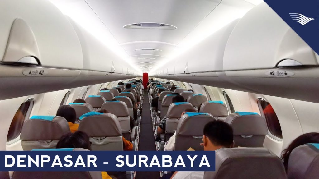 TRIP REPORT | Garuda Indonesia (ECONOMY) | Denpasar/Bali - Surabaya | Bombardier CRJ1000