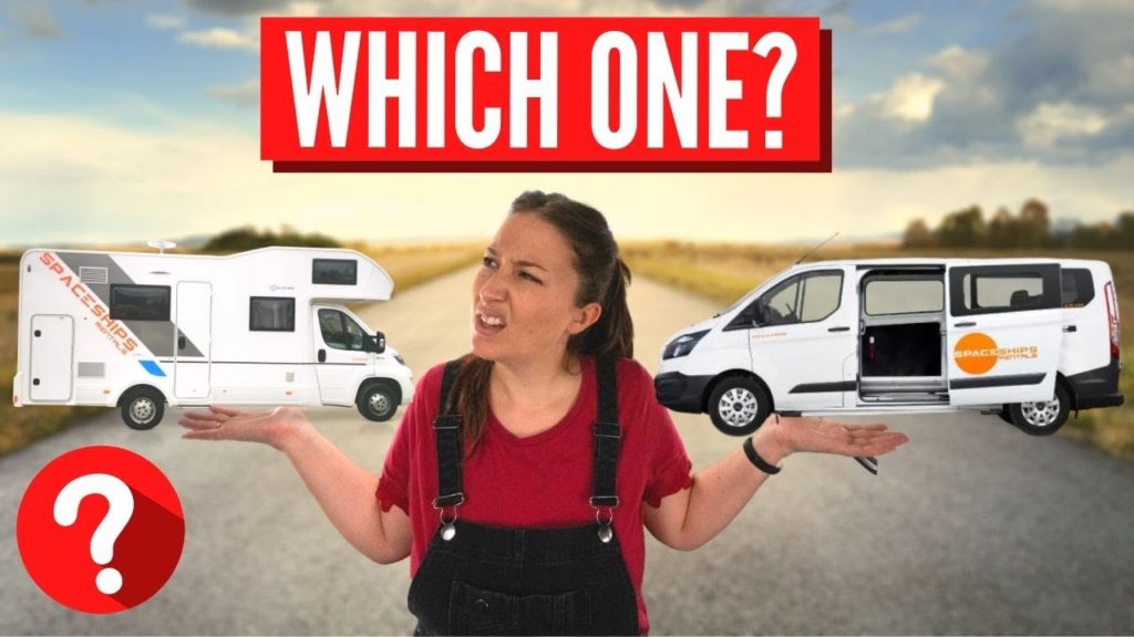 Campervan vs Motorhome Tour & Comparison | Safe COVID Europe Travel Series 1