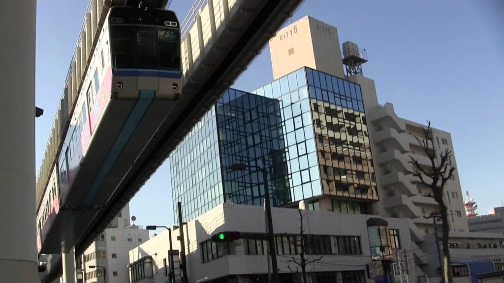 Chiba Station Japan Monorail 2448