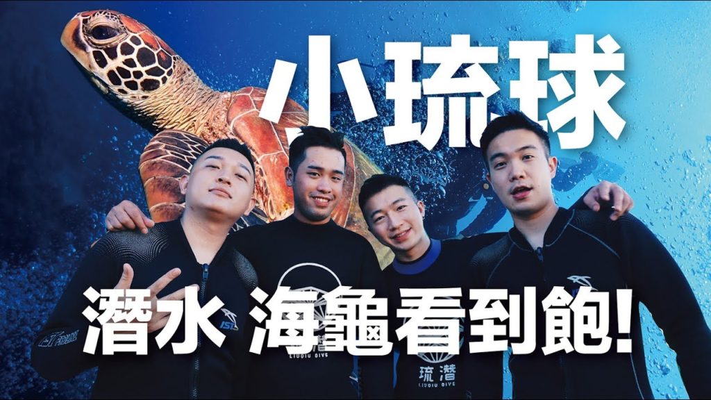 【廢物團遊台灣】小琉球 潛水海龜就是要給你看到飽 / 超美海景一覽無遺 / 龍蝦洞的奇蹟美照