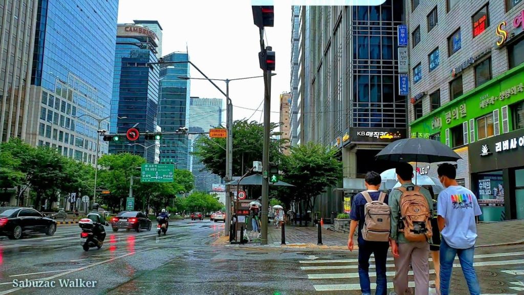 [4K] Korean Silicon Valley, Teheran Road Walking Tour.Seoul  South Korea | 강남 테헤란로 투어.20.07.12