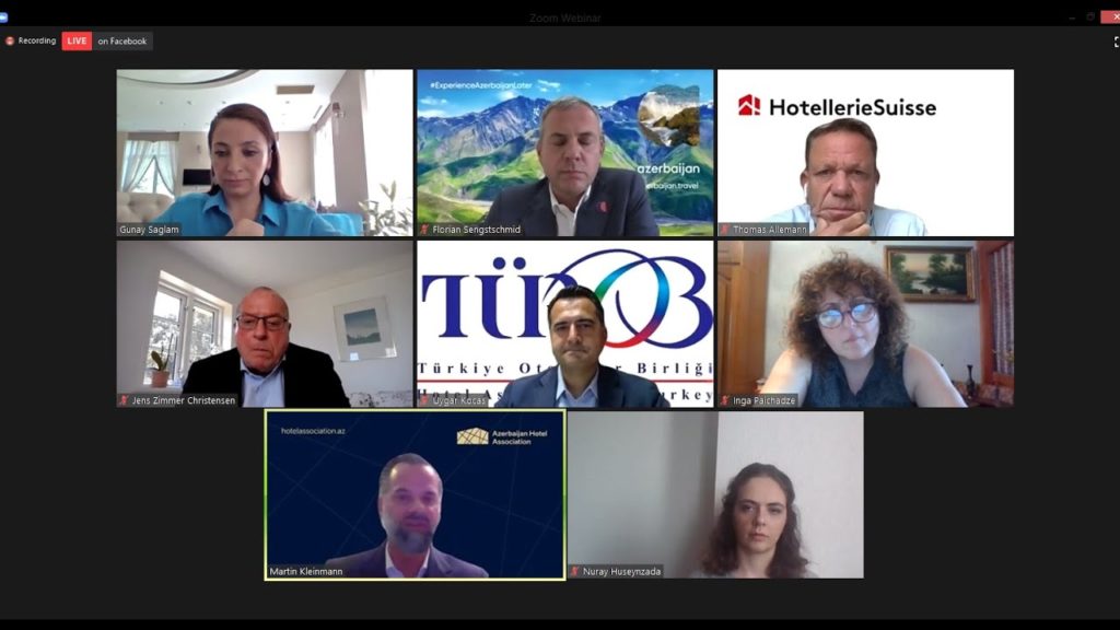 Azerbaycan Otelciler Birliği (AHA) webinar programı gerçekleşti...
