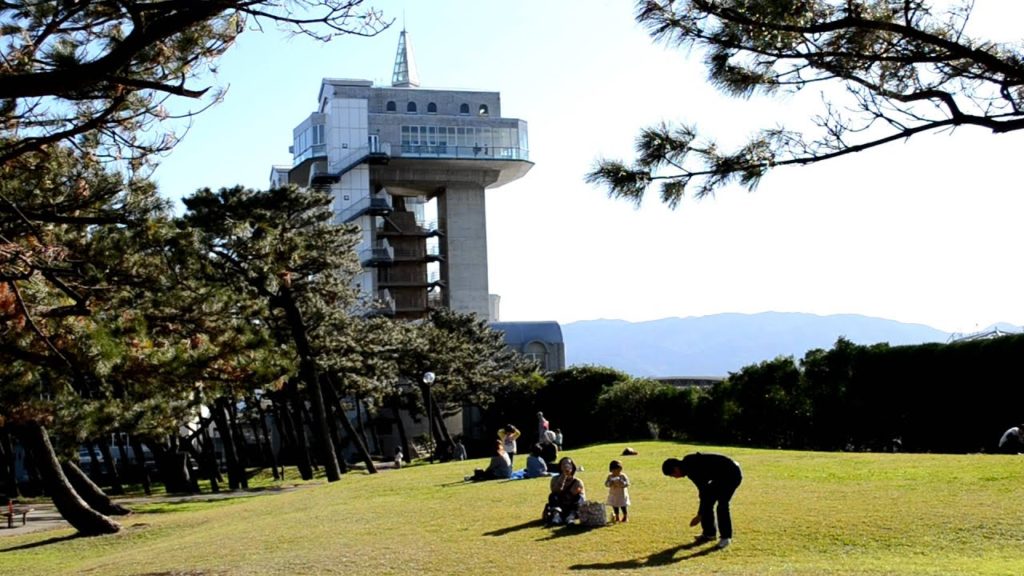 【沼津　時間図鑑】港口公園から望む「びゅうお」