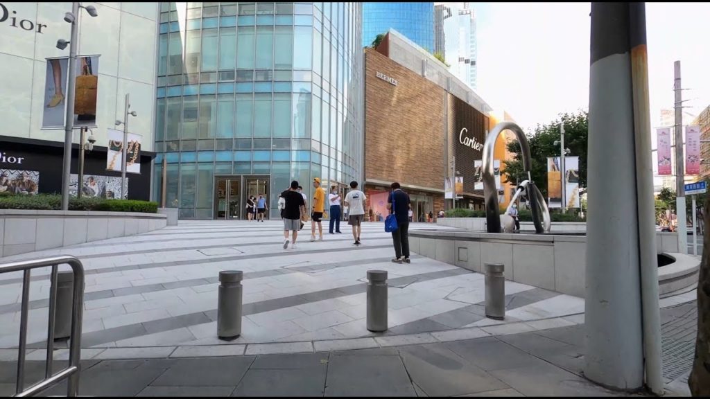 南京西路｜恒隆广场 Plaza66｜上海步行 4K｜安以路｜黄埔街区骑行｜汉口路｜广东路｜济南路｜顺昌路｜永年路｜Shanghai walking｜Nanjing Road｜HuangpuStreet