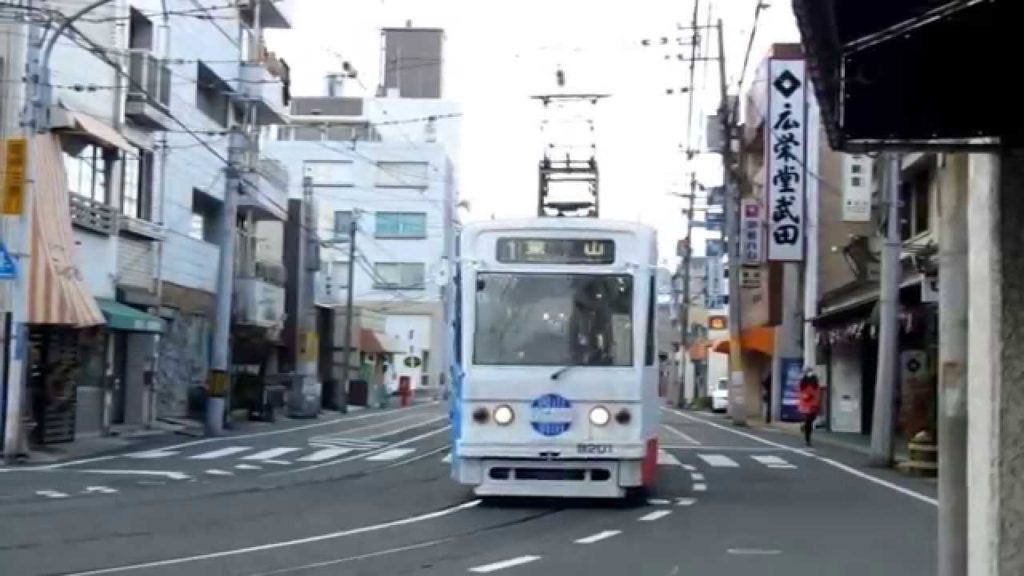 Tram of Japan OKAYMA City