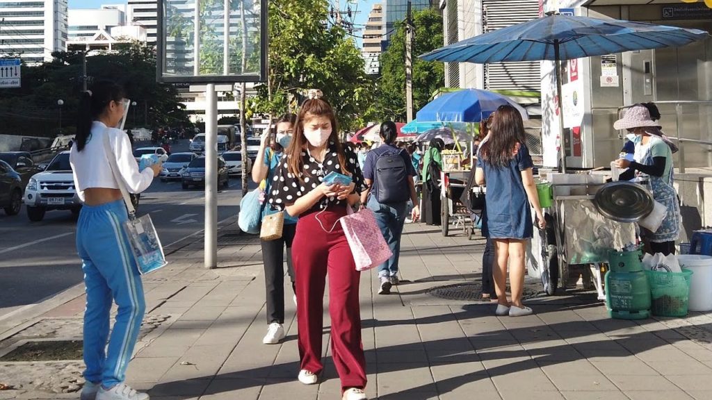 [4K] Bangkok Thailand Walk | Virtual Walking Tour around Downtown