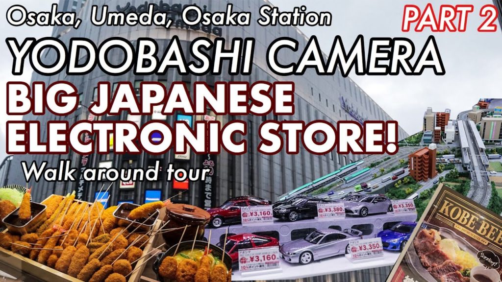 [OSAKA] YODOBASHI CAMERA | BIG ELECTRONICS STORE IN JAPAN | WALK AROUND TOUR | VLOG | PART 2