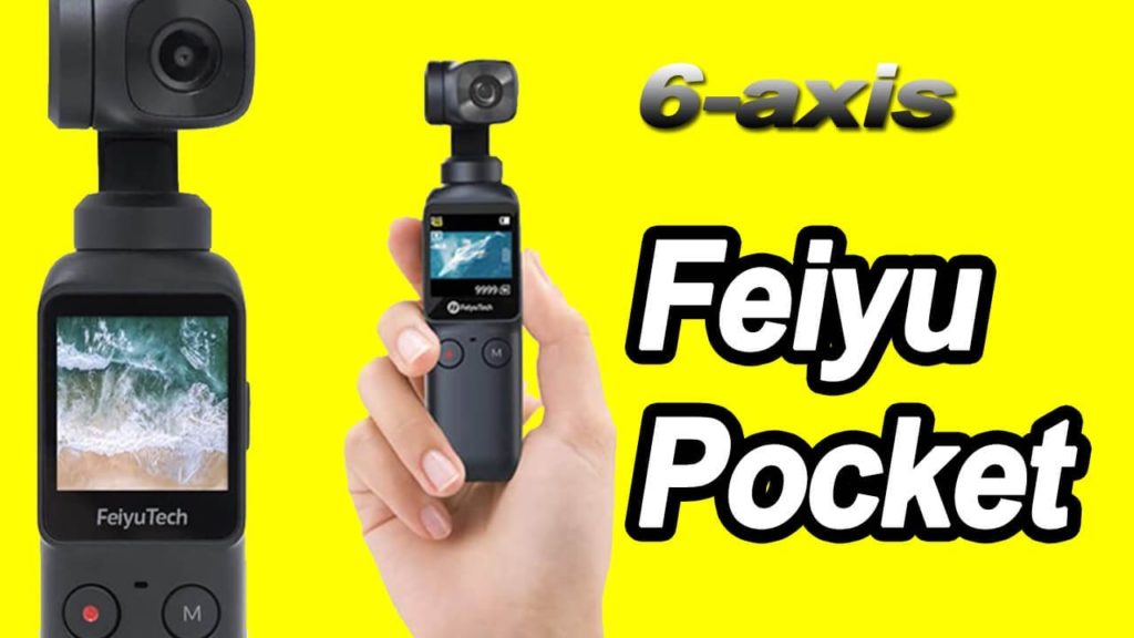 Feiyu Pocket | 6-axis Pocket stabilizer | Vlog smartphone!