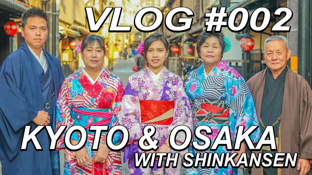 Holiday in Kyoto & Osaka, Japan - March 2016 HD  #VLOG002