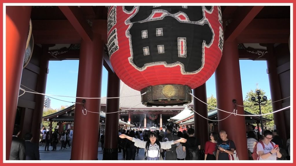 Um tour por Asakusa, e o templo Sensō-ji, o mais antigo de Tokyo [4k]