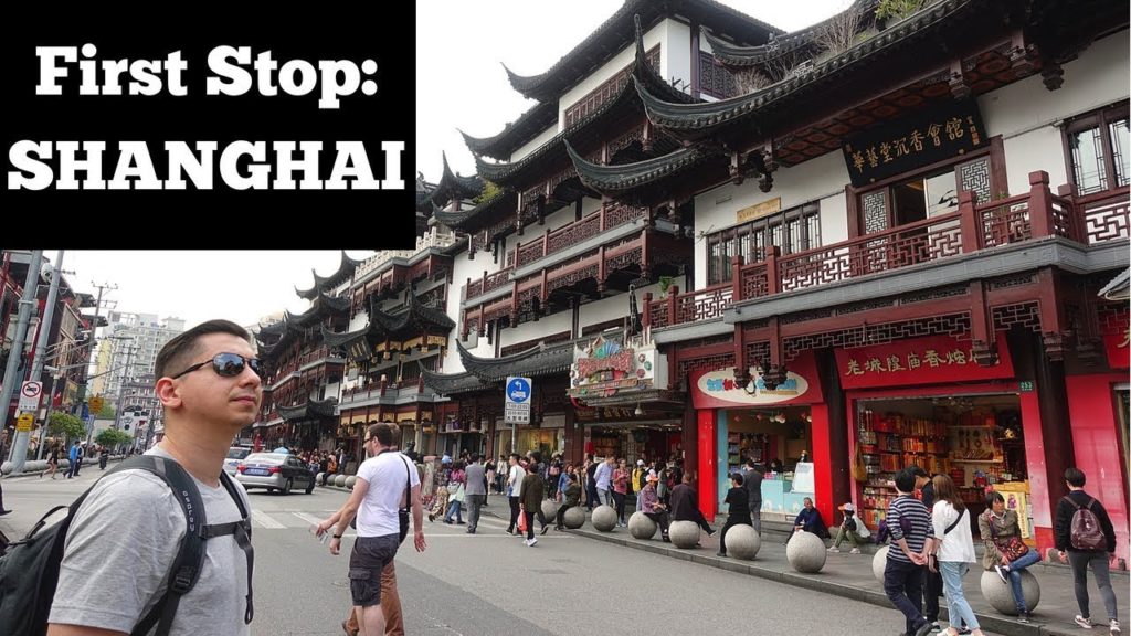 Shanghai, China - Exploring the neighborhood