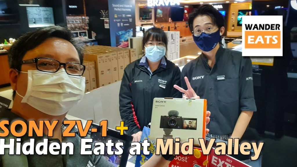 Eat: FOODIE Vlogger's thoughts on the SONY ZV-1 plus Hidden Eats at Mid Valley Megamall