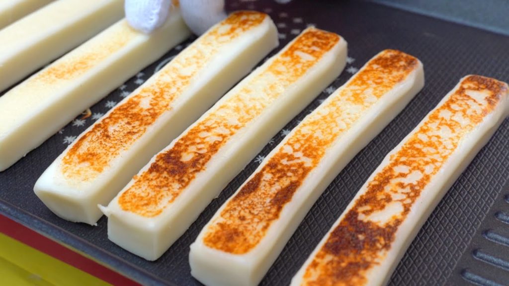 Grilled Mozzarella Cheese | Korean Street food