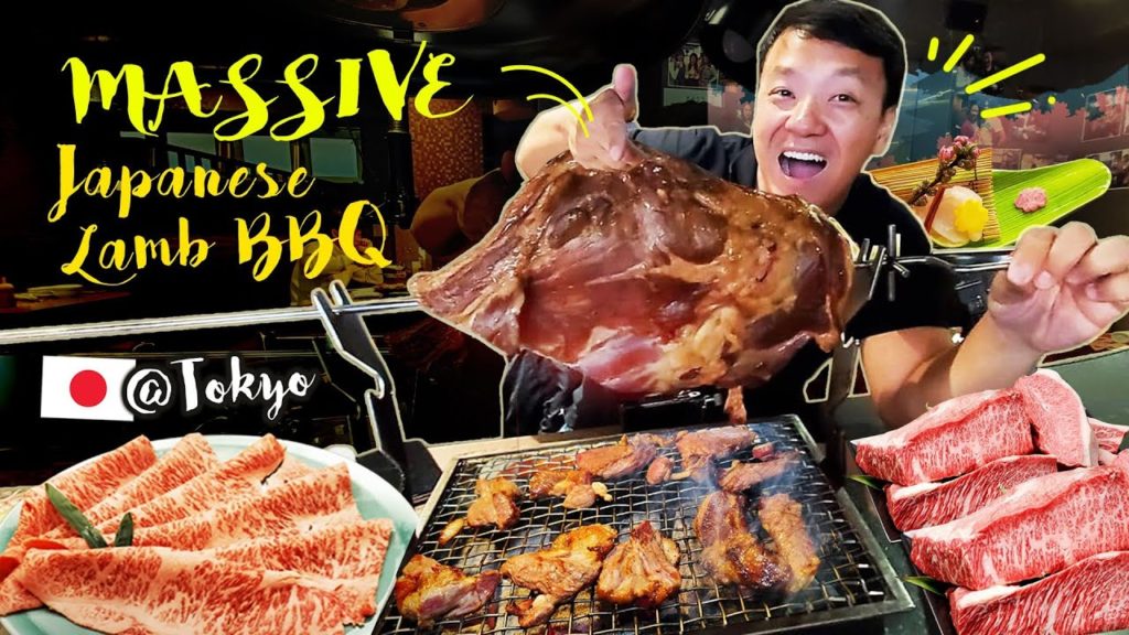 ULTIMATE SPICY MUTTON BBQ & A5 Wagyu Beef Sukiyaki HOTPOT in Tokyo Japan