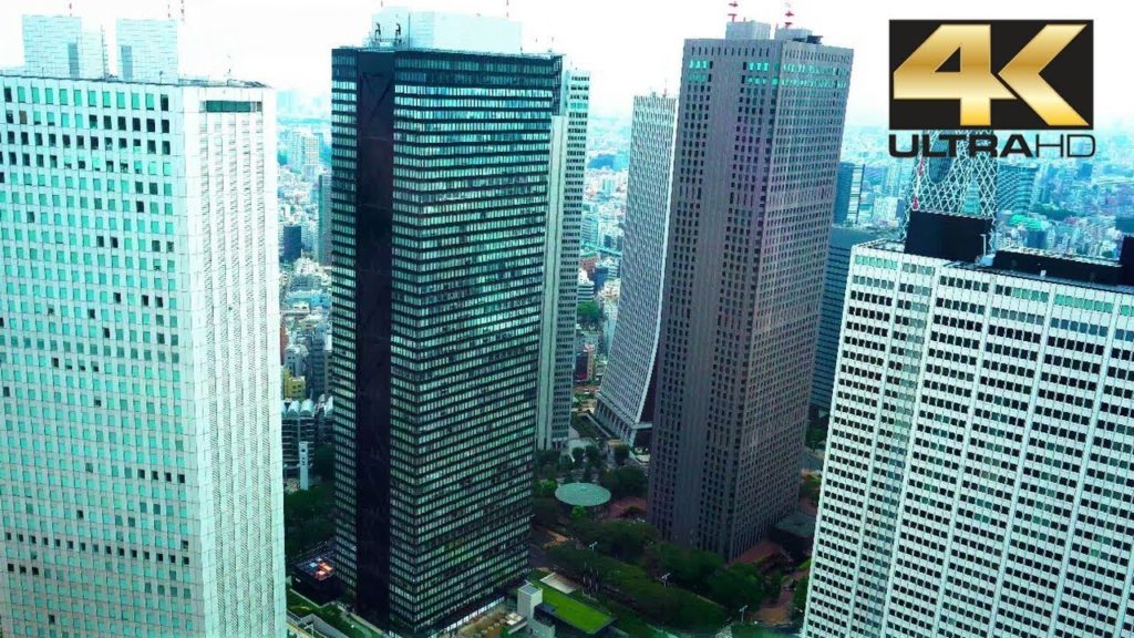 Amazing Tokyo Japan Skyline 2018 4K