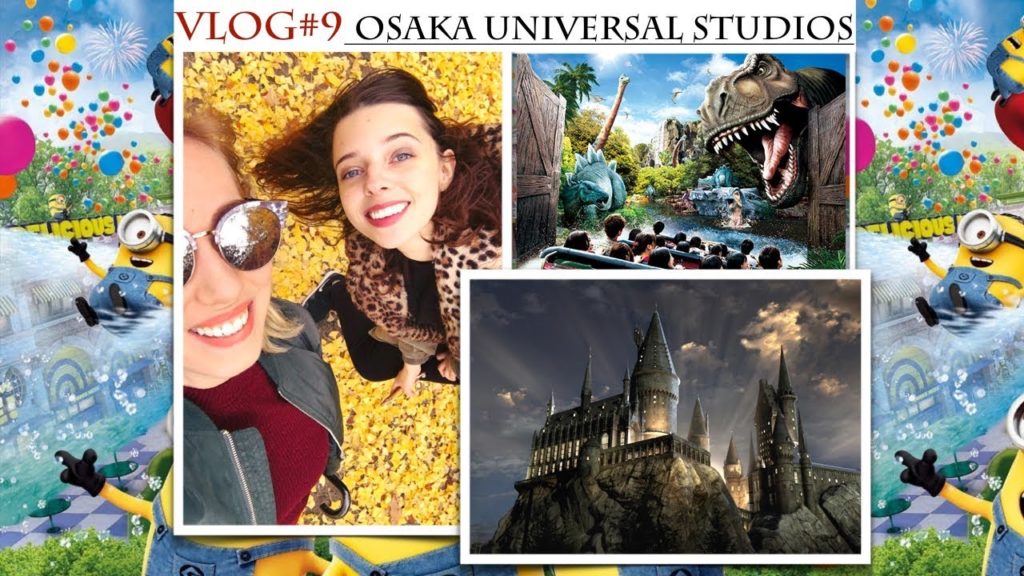 Vlog#9 OSAKA part 1 Universal studios !