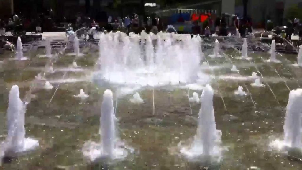 Odori Park in Sapporo (Hokkaido), Japan