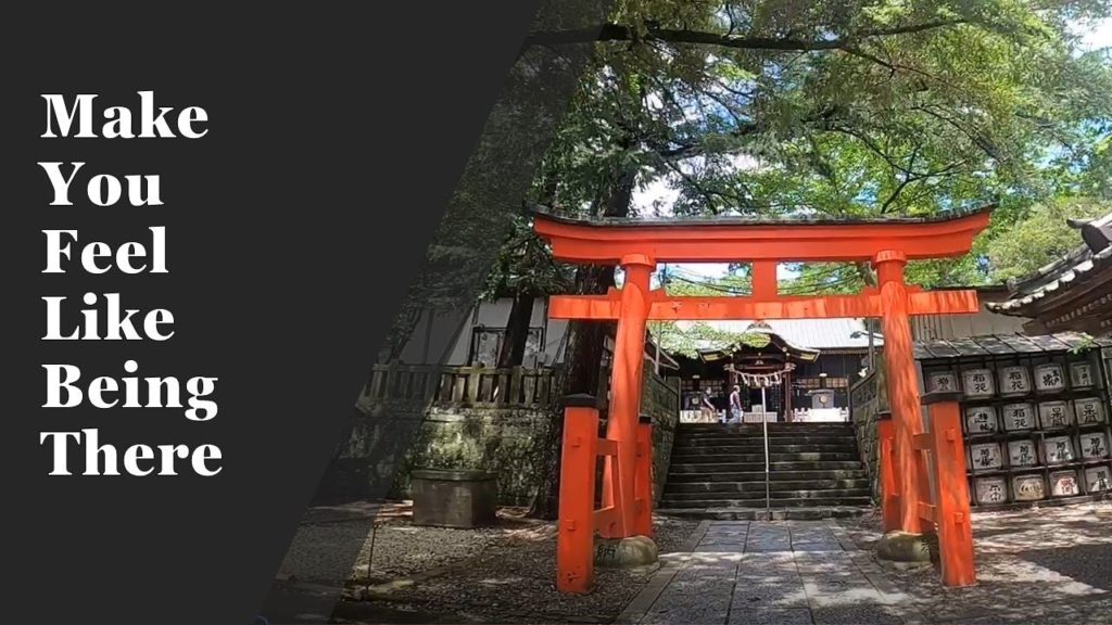 "2020" Make You Feel Like Being There !! A shrine in Japan