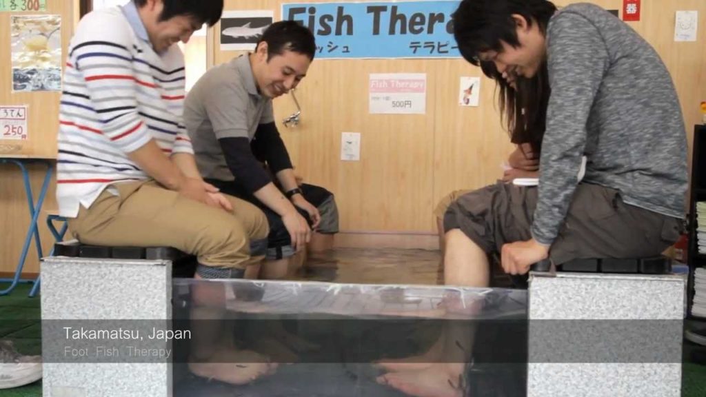 Travel Japan - Foot Fish Therapy