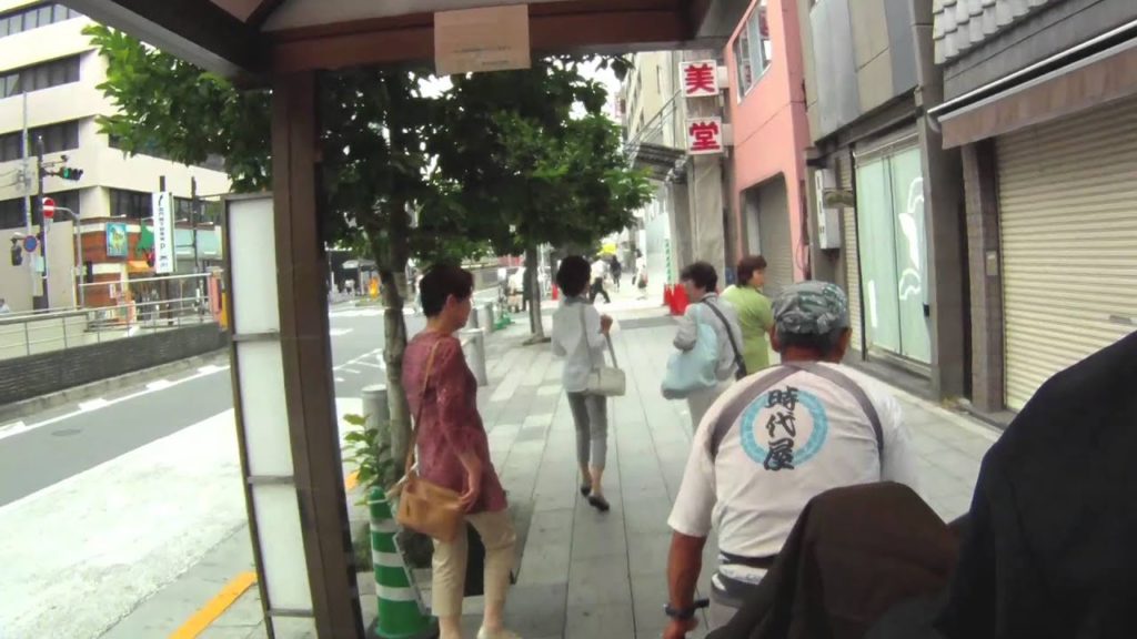 A rickshaw ride in a traditional yukata