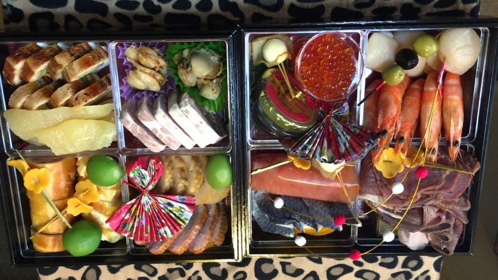 アキーラさん堪能！浜松コンコルドホテルの洋風お節料理！New-Year dishes of Concorde hotel in Hamamatsu city,Japan