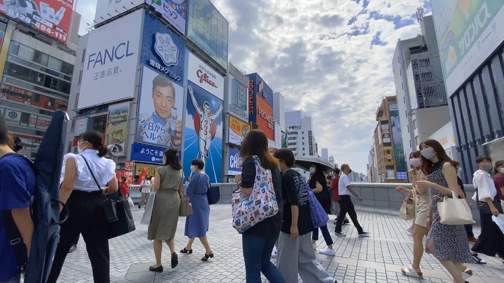 [4K] Walking Osaka Shinsaibashi on July 19, 7月19日の大阪心斎橋を歩く