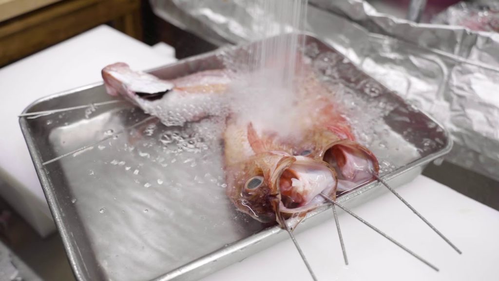 Japanese Street Food | Rosy Seabass [Fishmarket,Japan]