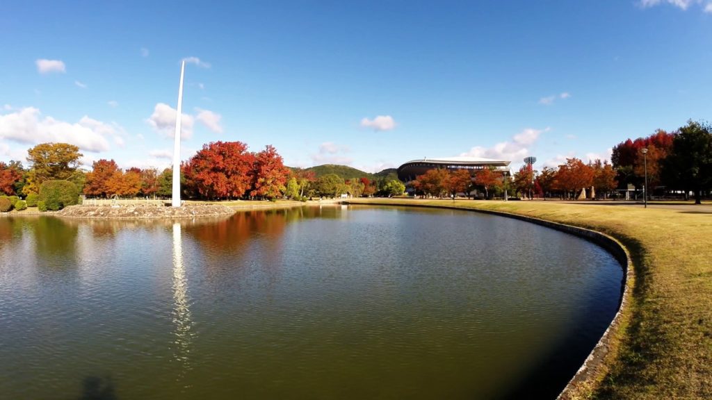 Autumn in Okayama Prefectural Multipurpose Grounds