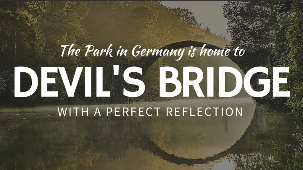 Gothic-style Devil's Bridge & unusual TOURISM destinations in Germany