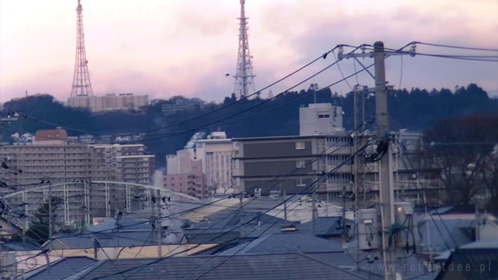 Mroźny poranek w Sendai