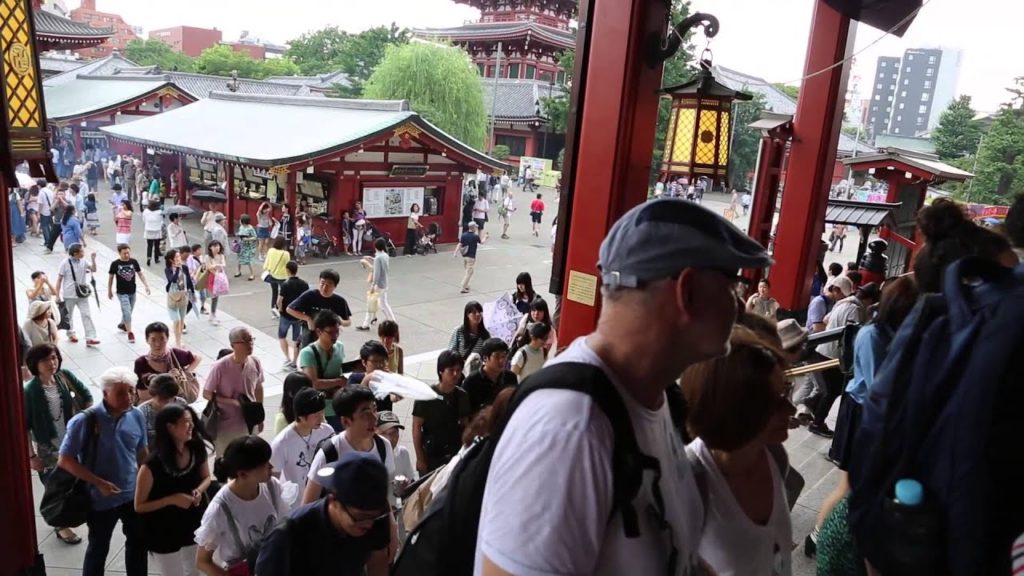 Temple Senso Ji à Tokyo, Japon / Senso Ji temple, Tokyo, Japan