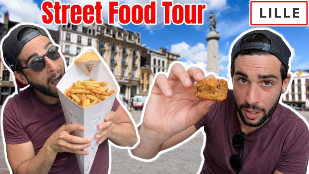 JE MANGE CE QUE JE TROUVE À LILLE !! (Street Food Tour France)