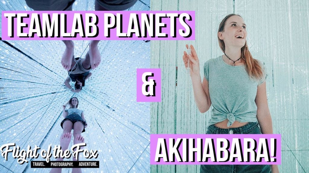 TeamLAB Planet & Akihabara | Tokyo Vlog