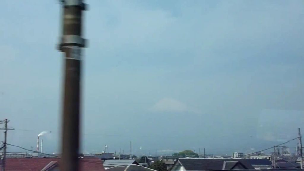 Mount Fuji from the train