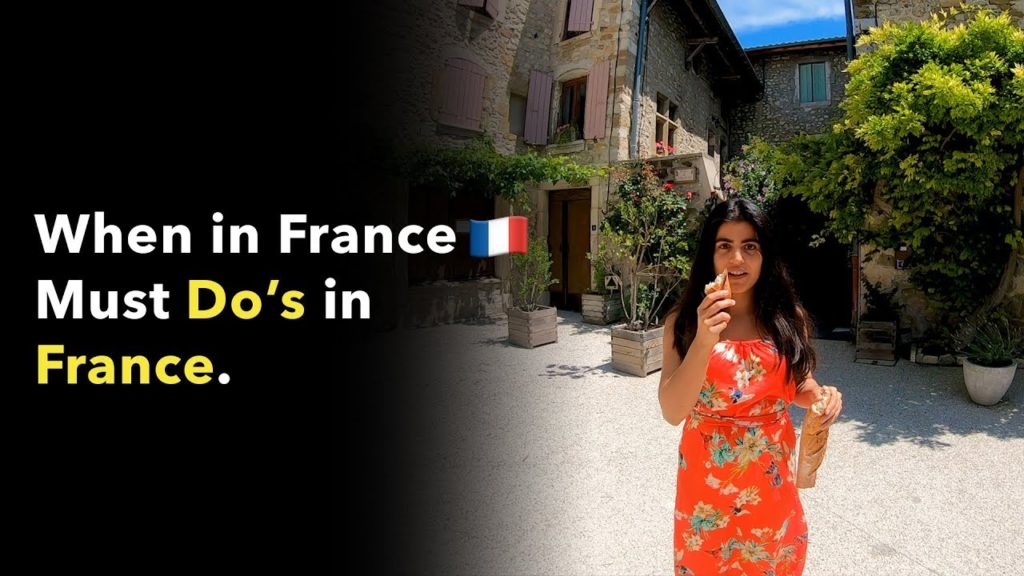 When in France 🇫🇷 Must Do’s in France. When in France 🇫🇷 Must Do’s in France.