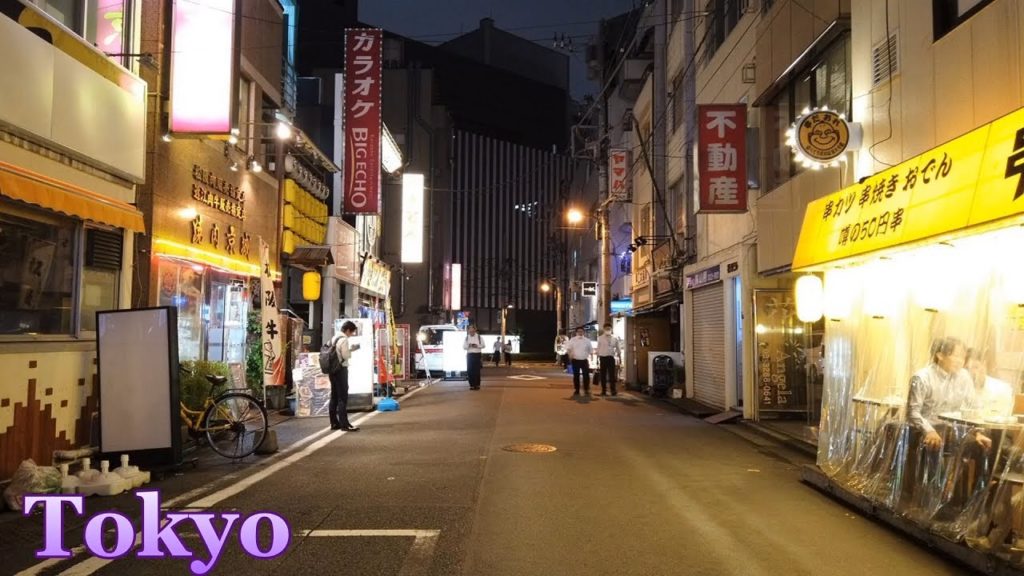 Walking Tokyo Night ✨ HQ 3D Audio🎧 Korakuen ~ Suidobashi　Japan
