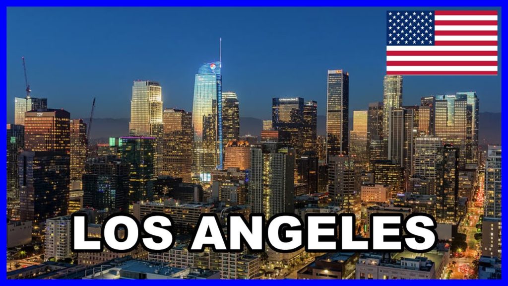 DOWNTOWN LOS ANGELES EVENING STEALTH DRONE 4K DOWNTOWN LOS ANGELES EVENING STEALTH DRONE 4K